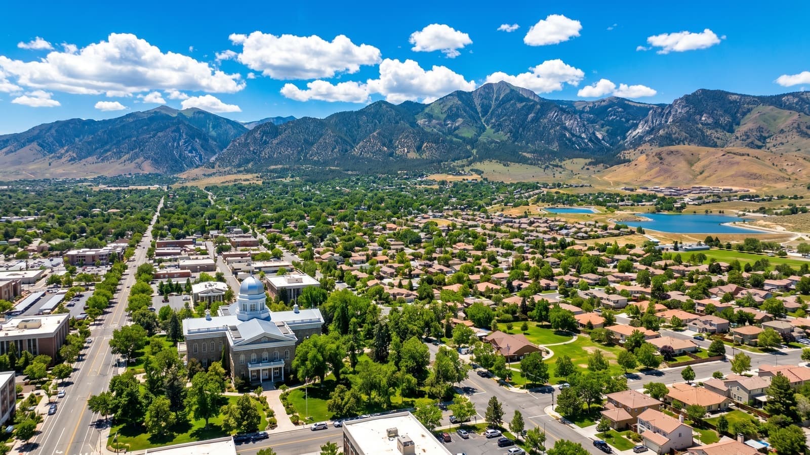 Carson City, Nevada — the state capital and master-planned communities in Eagle Valley below the Sierra Nevada