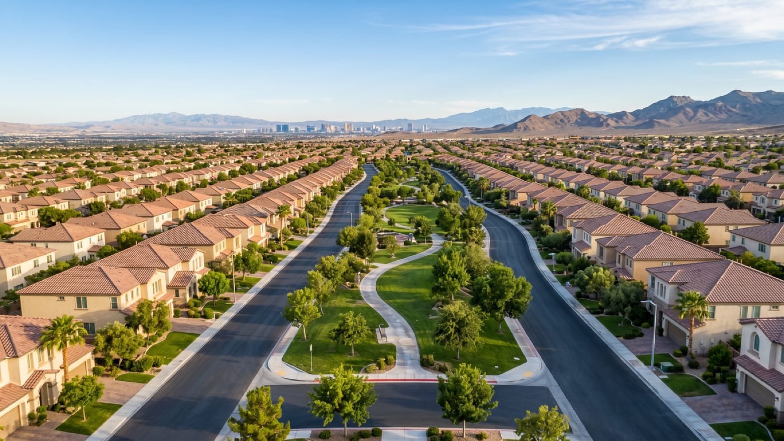 Cadence master-planned community in Henderson NV with trails and attached homes under $500K