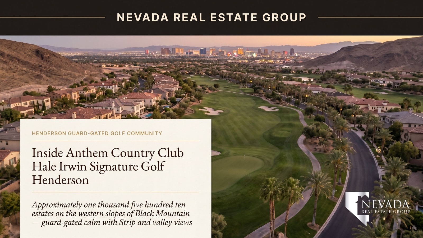 Henderson Nevada guard-gated luxury community where California and Oregon relocators find lower property taxes and zero state income tax