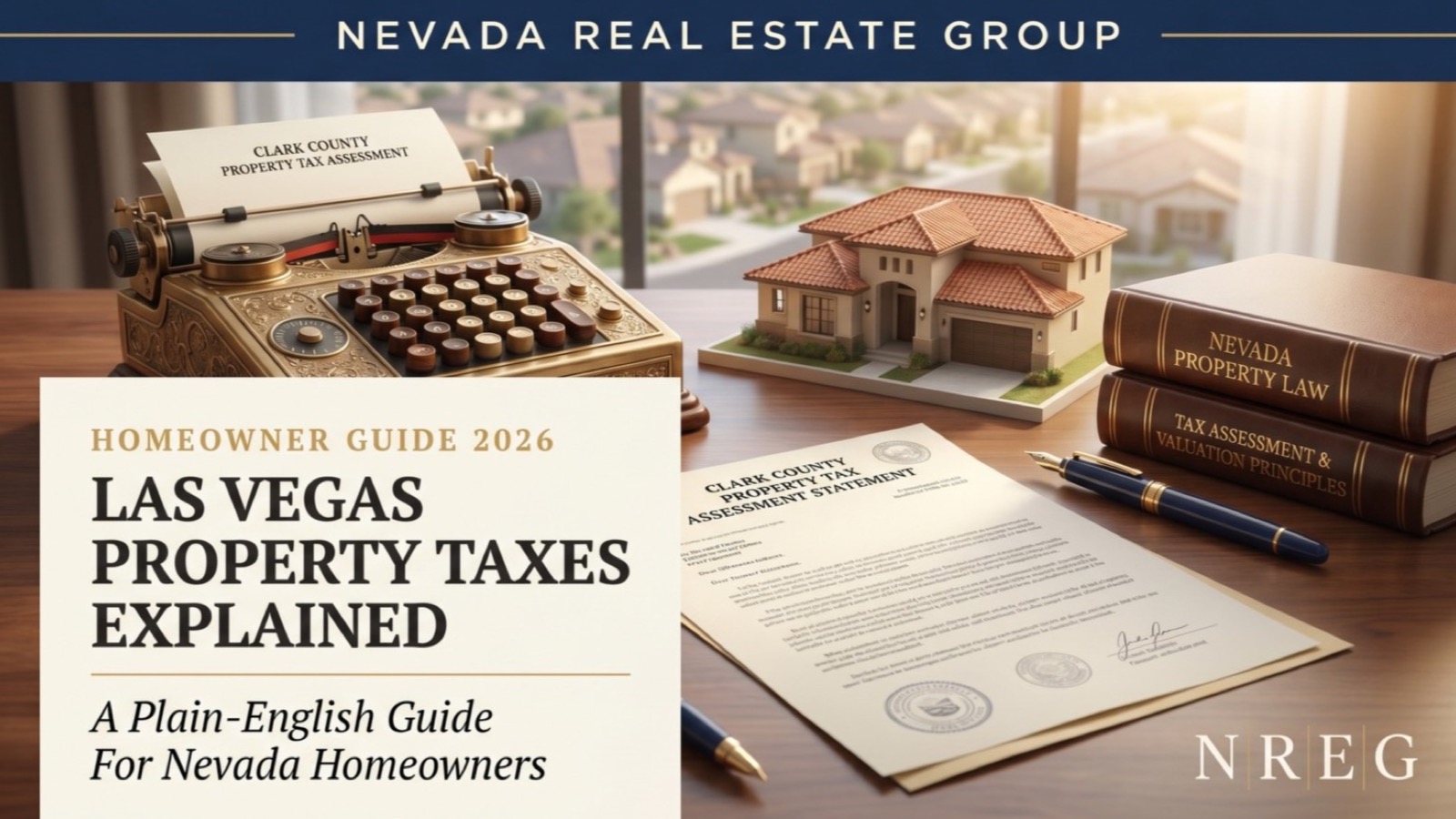 Henderson Nevada homeowners who qualify for property tax exemptions at Clark County Assessor office