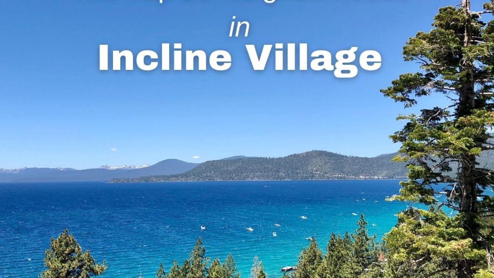 Incline Village Nevada lakefront luxury homes and private beach access 2026