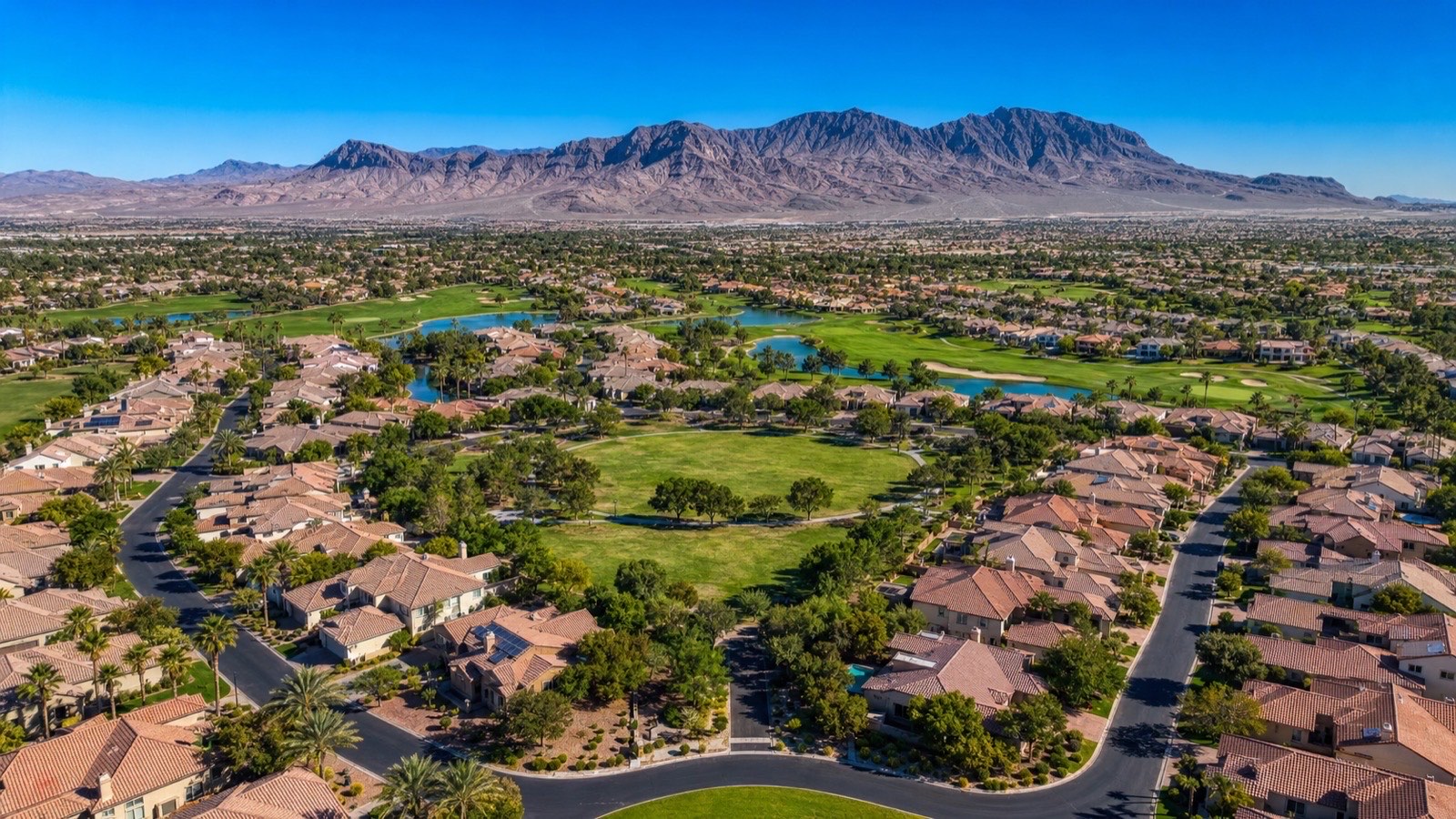 Summerlin Las Vegas home exterior after a successful winter sale